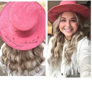 Custom wide brim hat